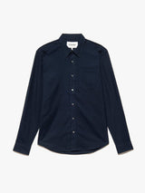 FRAME - Men - Midnight Blue Brushed Cotton Shirt