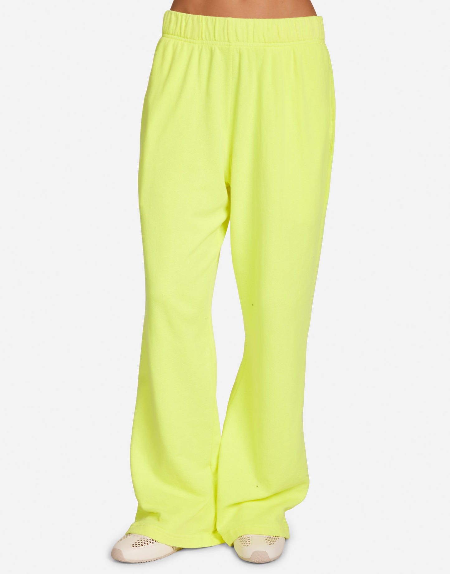 Michael Lauren - Women - Vivid Yellow Mabel Wide Leg Pant