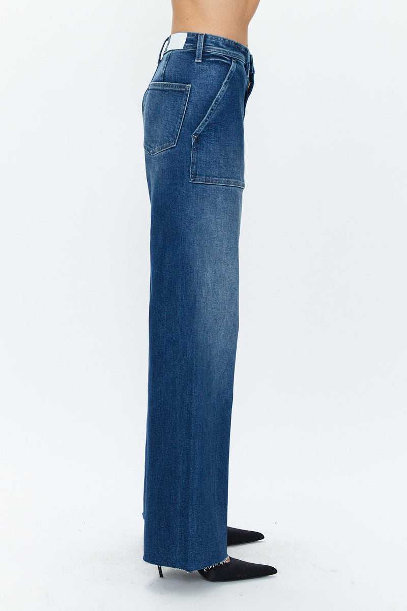 Pistola Denim - Women - Camden Penny Utility High Rise Wide Leg