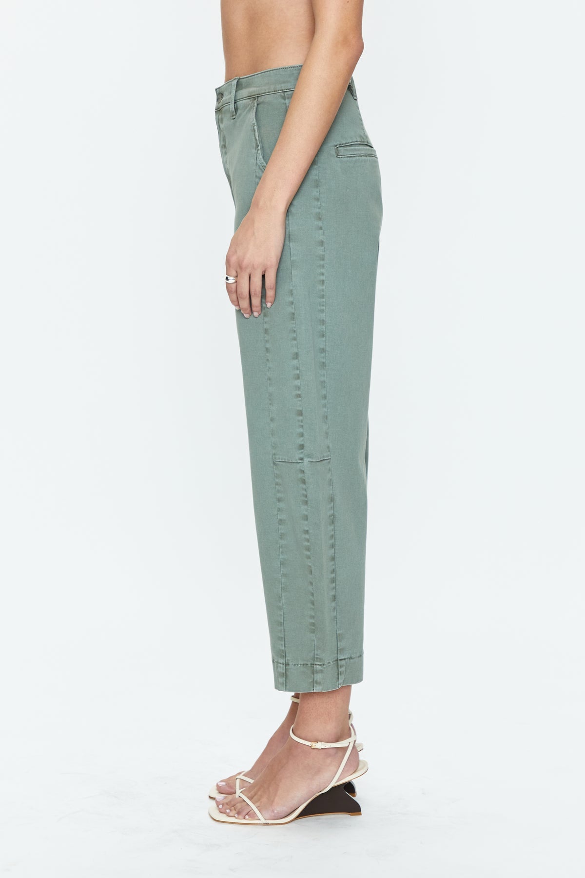 Pistola - Women - Calvary Olive Eli High Rise Arched Trouser