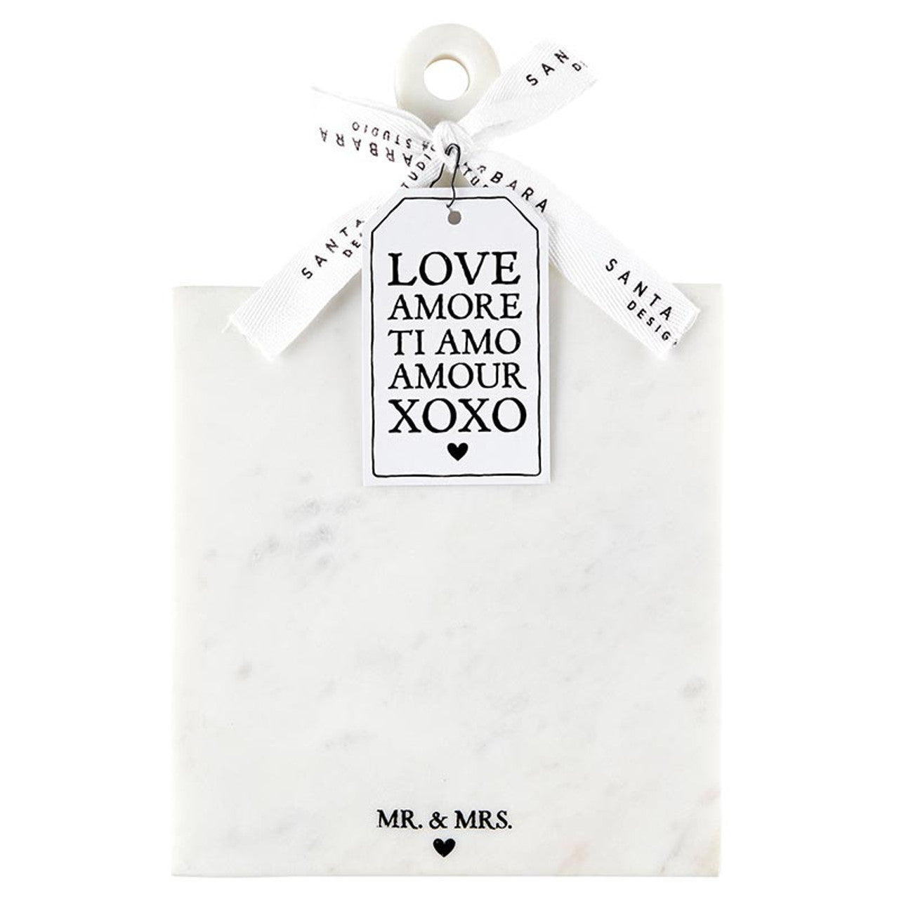 Guys N Gals - Marble Board with Handle - Mr. & Mrs.