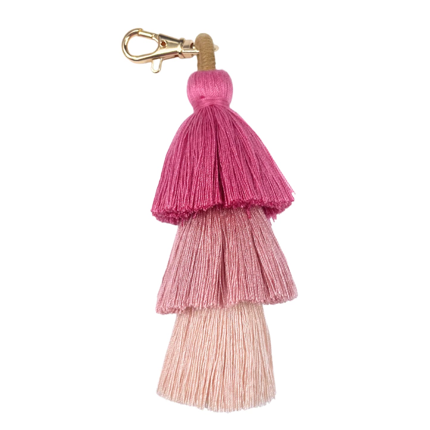 My Fair Mahjong - Pink Tassel Accessory For Mahjong Tile Bags