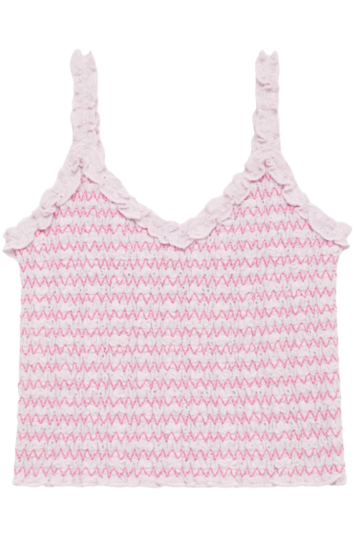 KatieJ NYC - Tween - Baby Pink Shari Embroidered Top