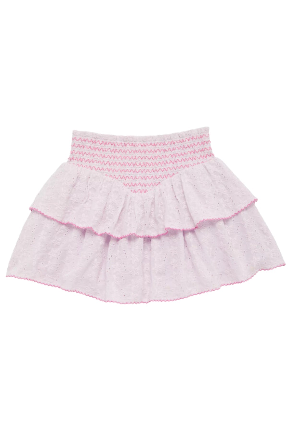 KatieJ NYC - Tween - Baby Pink Karlie Embroidered Skirt