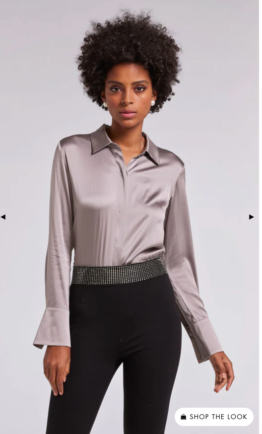 Generation Love - Women - Platinum Jay Slim Fit Blouse