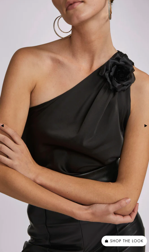 Generation Love - Women - Black Imani Rose Blouse