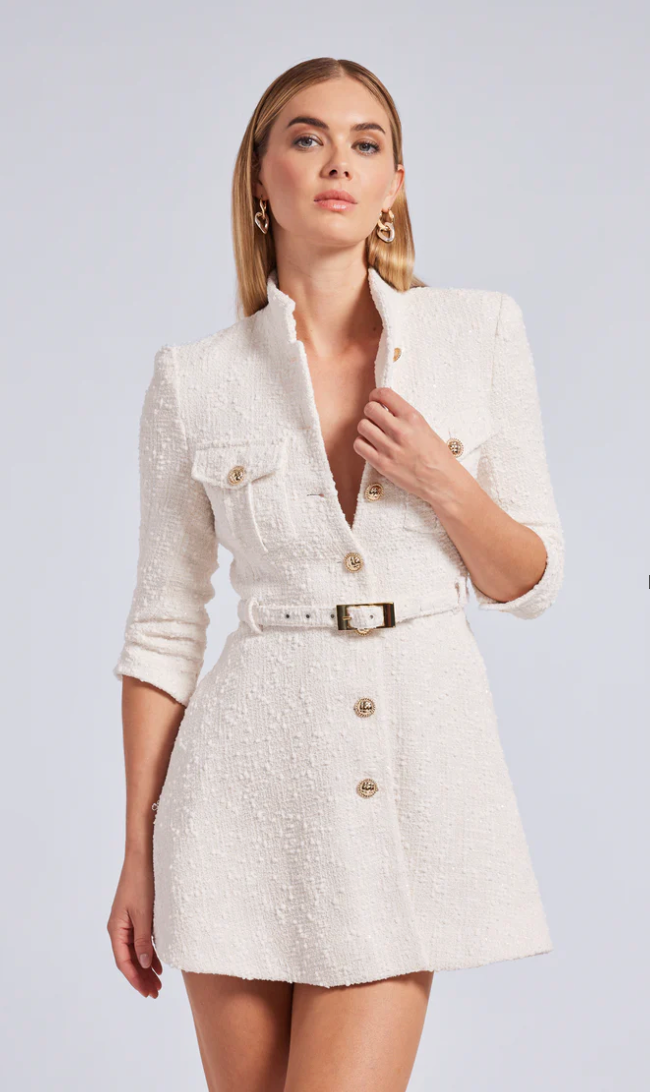 Generation Love - Women - White June Tweed Dress