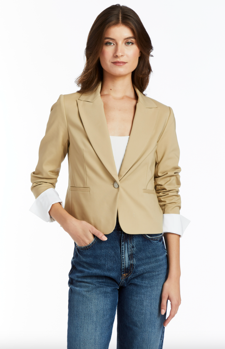 Drew - Women - Khaki Royality Blazer