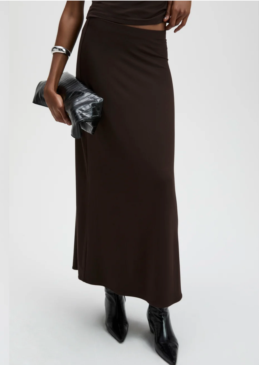 Soldout.nyc - Women - Chocolate The Perfect Skirt
