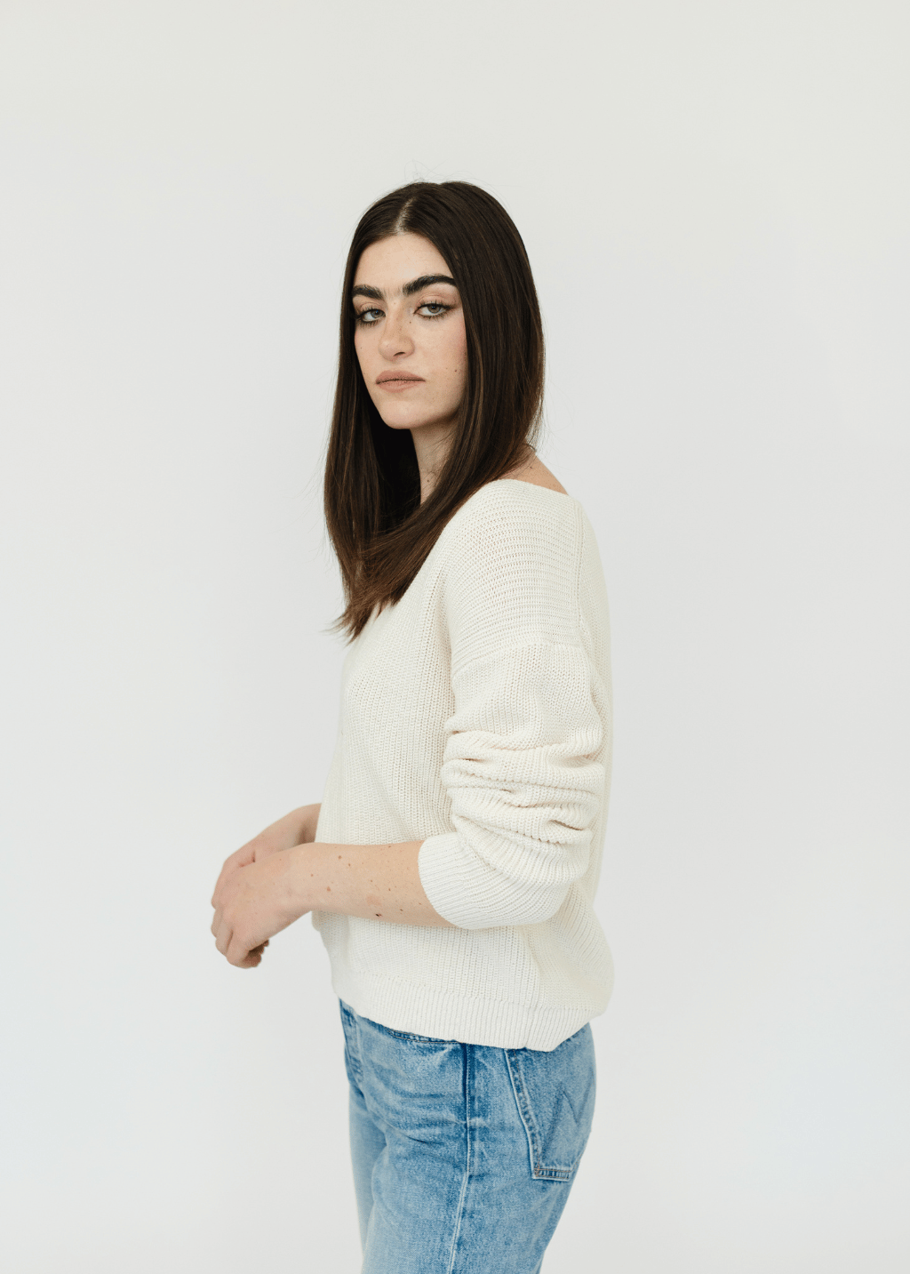 Velvet Tees - Women - Ivory Nepal Sweater