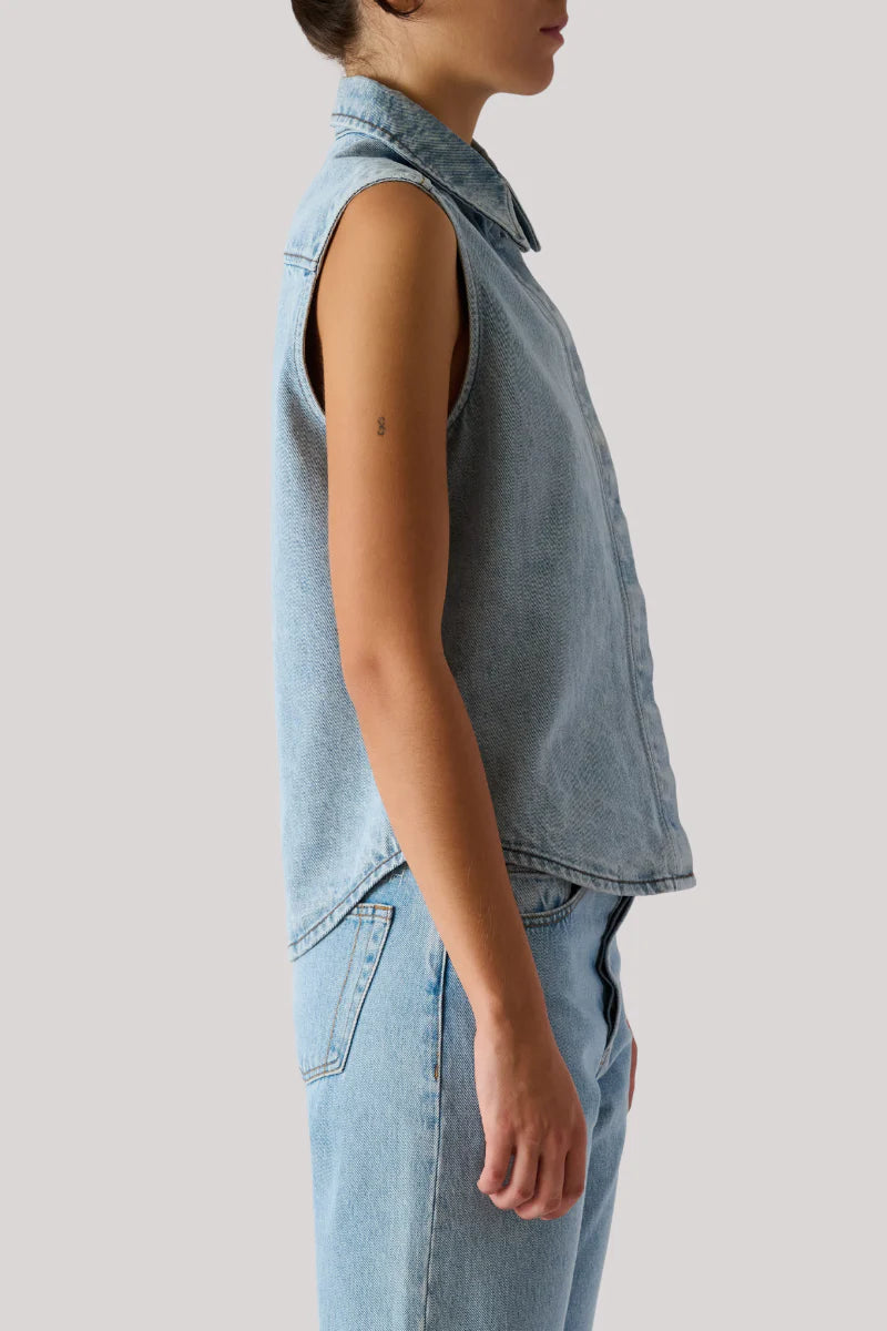 Still Here  - Women - Vintage Blue Emma Top