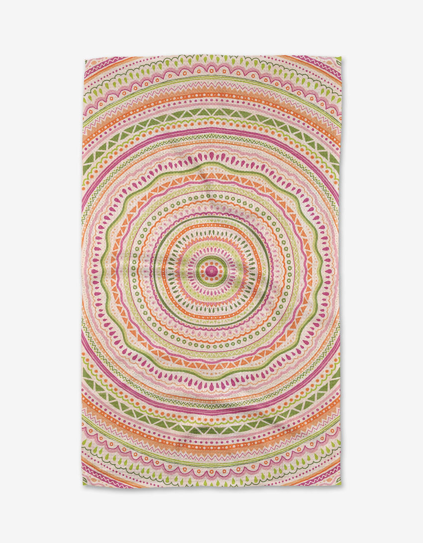 Geometry - Bohemian Spring Tea Towel