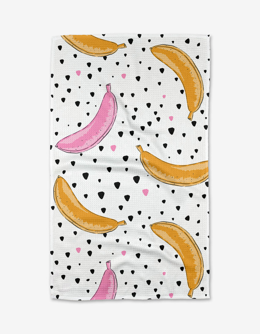 Geometry - Color Pop Bananas Tea Towel