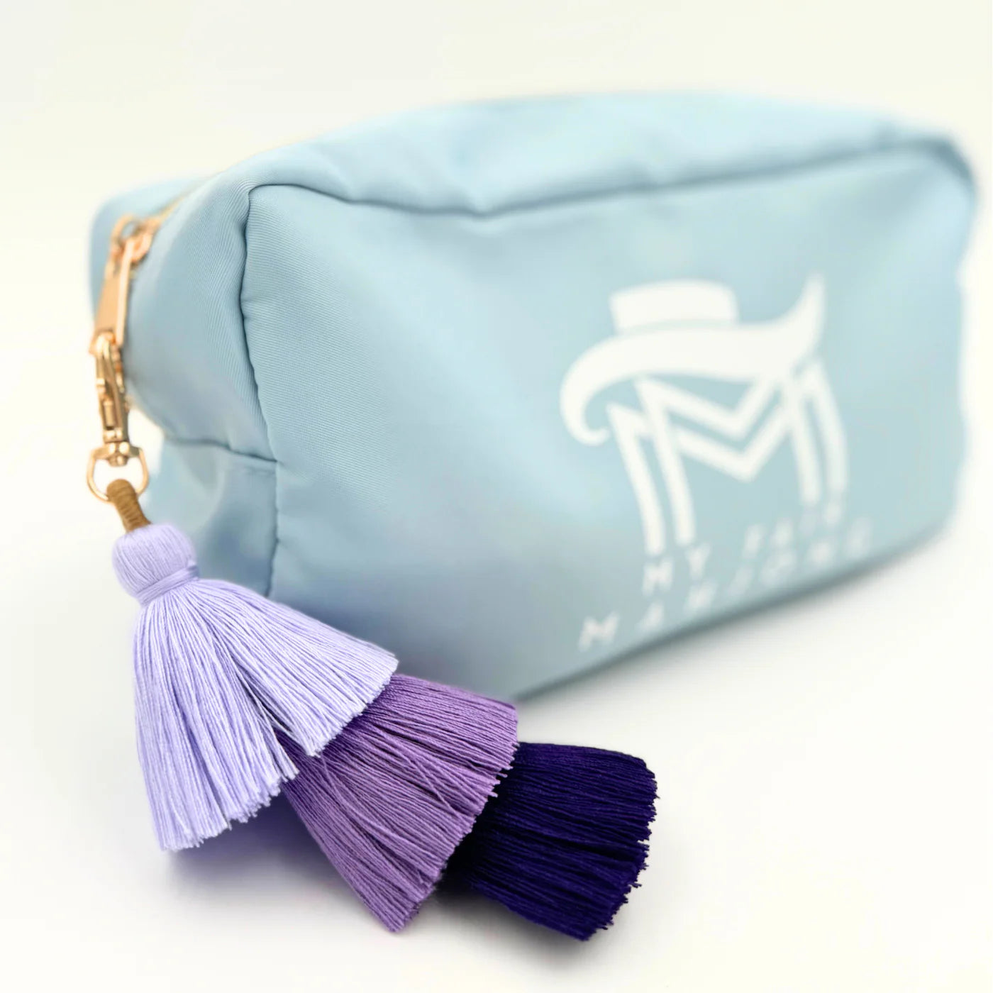My Fair Mahjong - Purple Tassel Mahjong Tile Bag Accessory