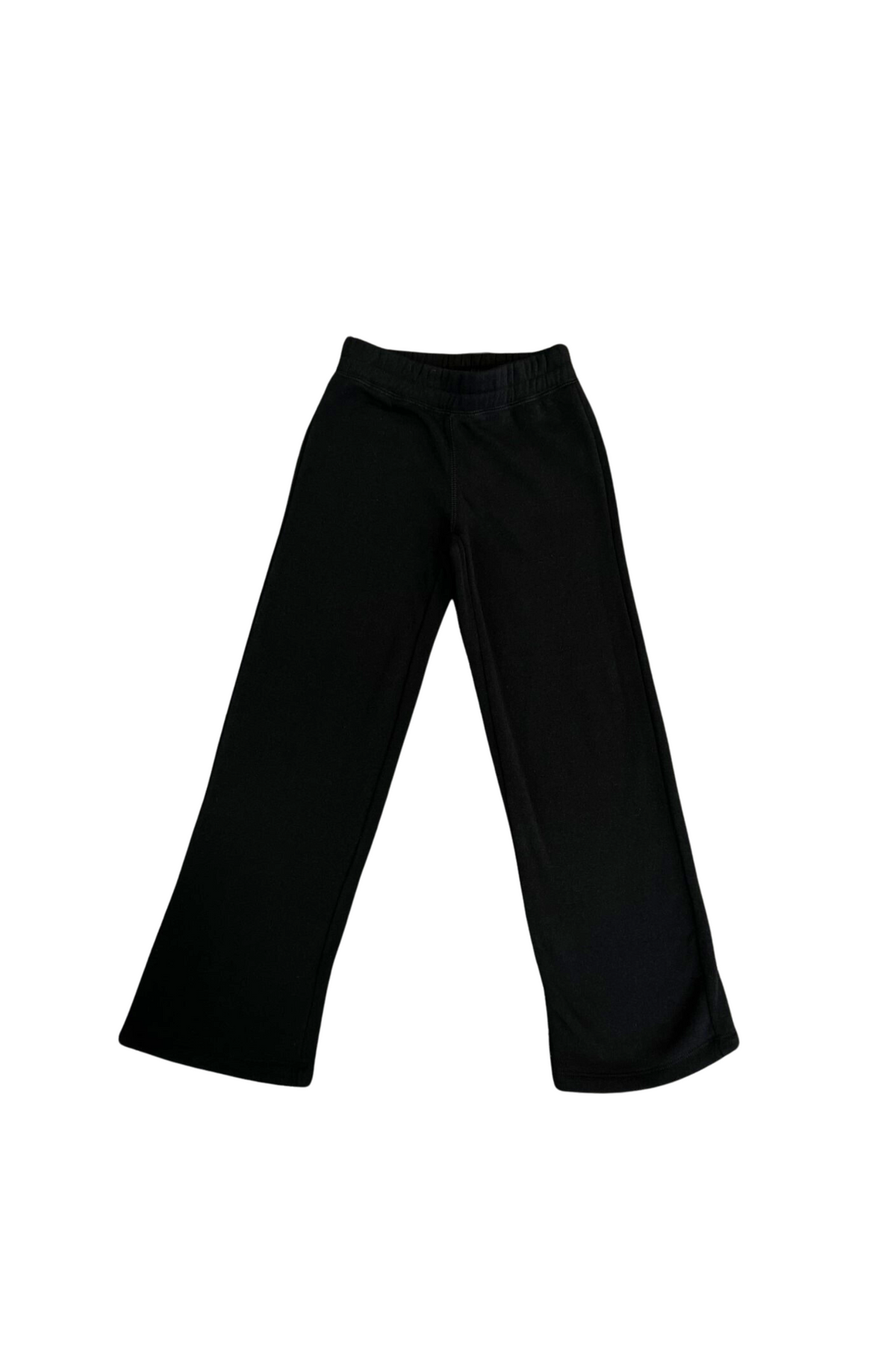 KatieJ NYC - Junior - Black Dylan Wideleg Sweatpants