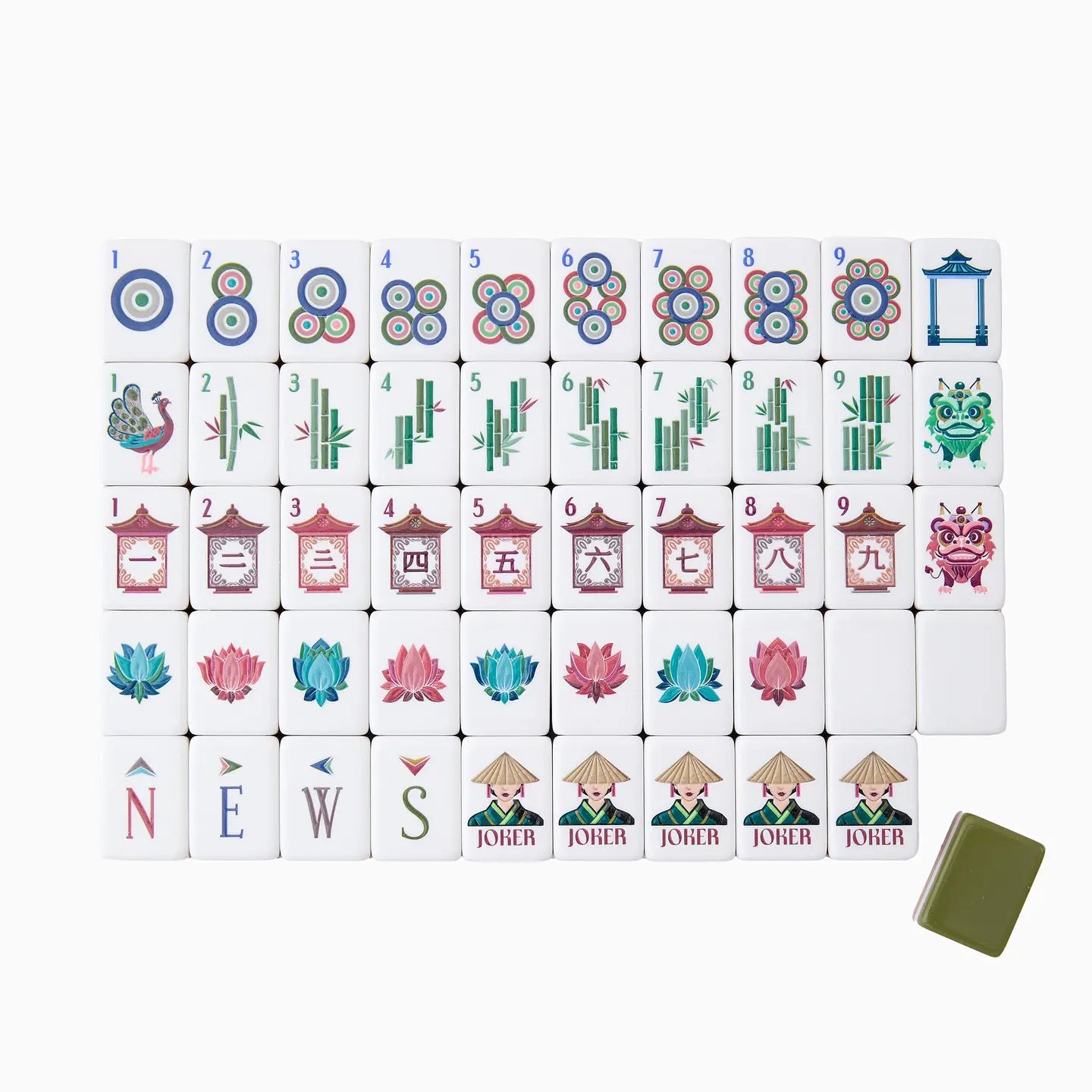 Oh My Mahjong Drake Mahjong Tiles