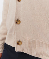 ATM Collection - Men - Almond Butter Linen Blend Jersey Cardigan