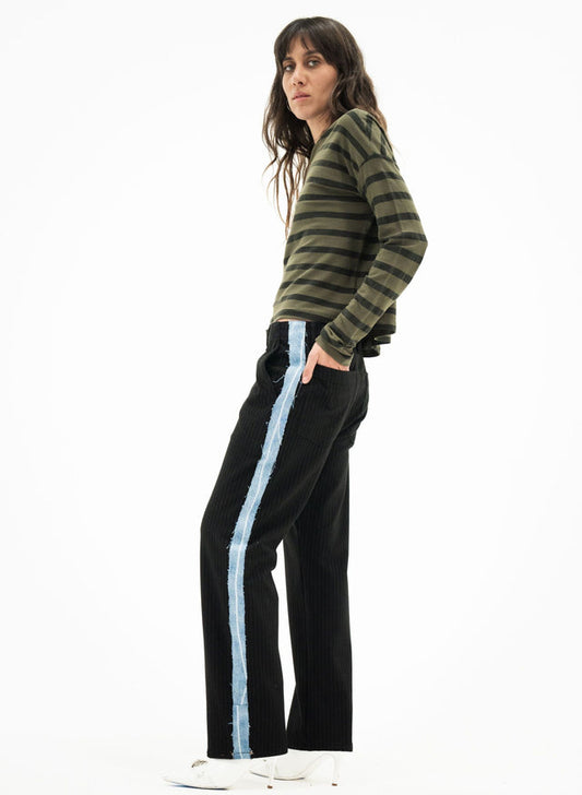 ASKK NY - Women - Pinstripe Tomboy Tuxedo