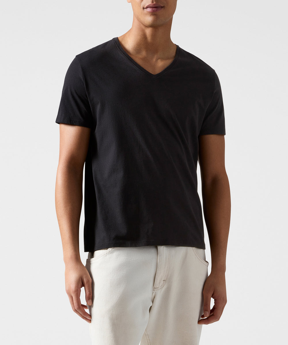 ATM Collection - Men - Classic Jersey V-Neck Tee