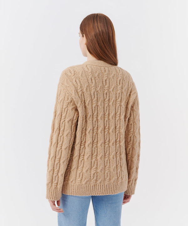 ATM Collection - Women - Clay Boucle Cable Cardigan