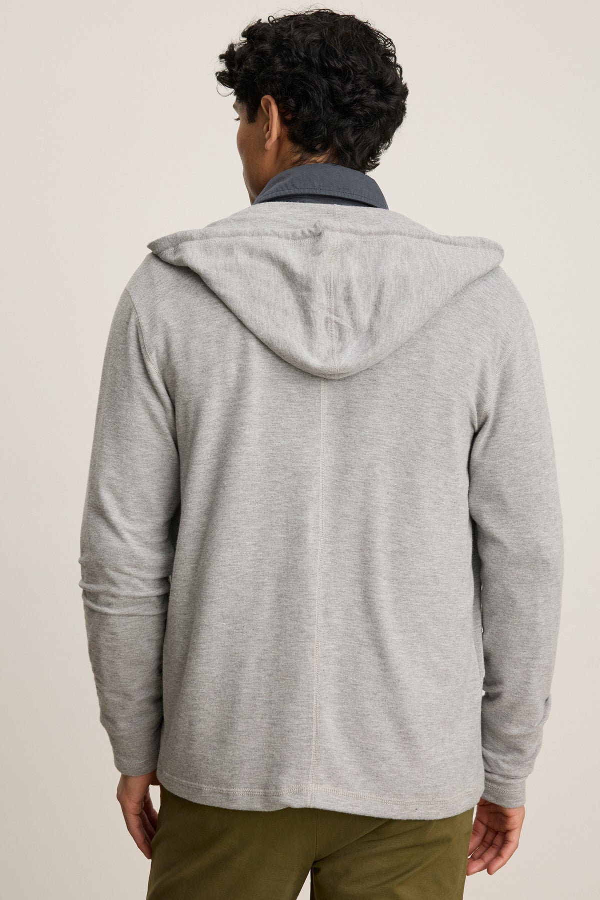 Velvet Tees - Men - Medium Heather Grey Loudon Hoodie