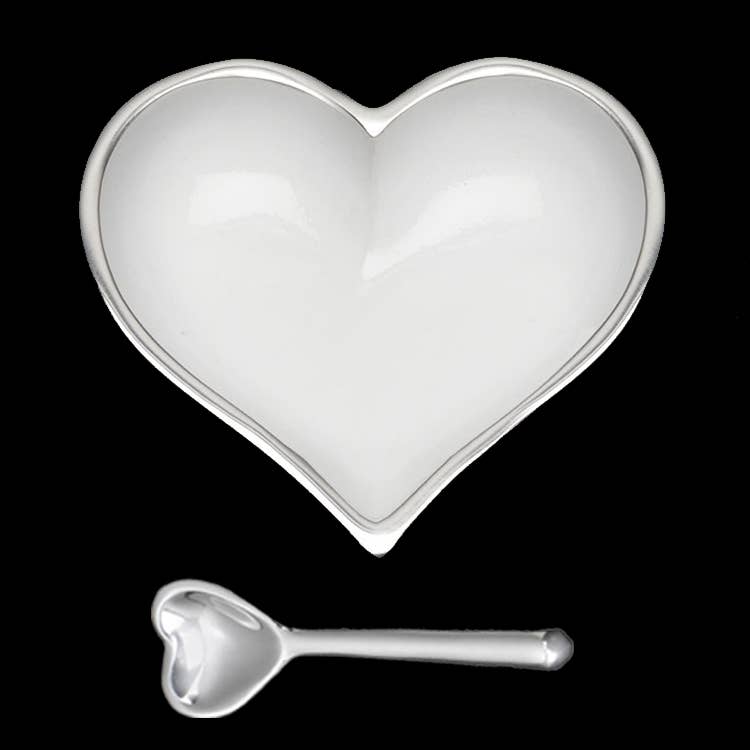 Guys N Gals - Heart Bowl with Spoon