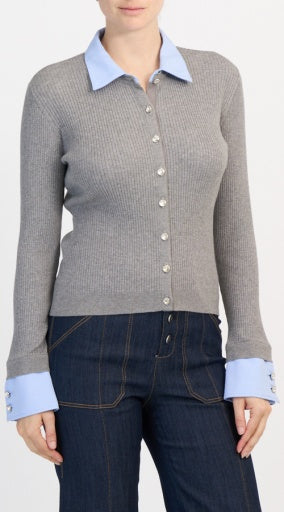 Cinq A Sept - Women - Heather Grey Soma Cardigan