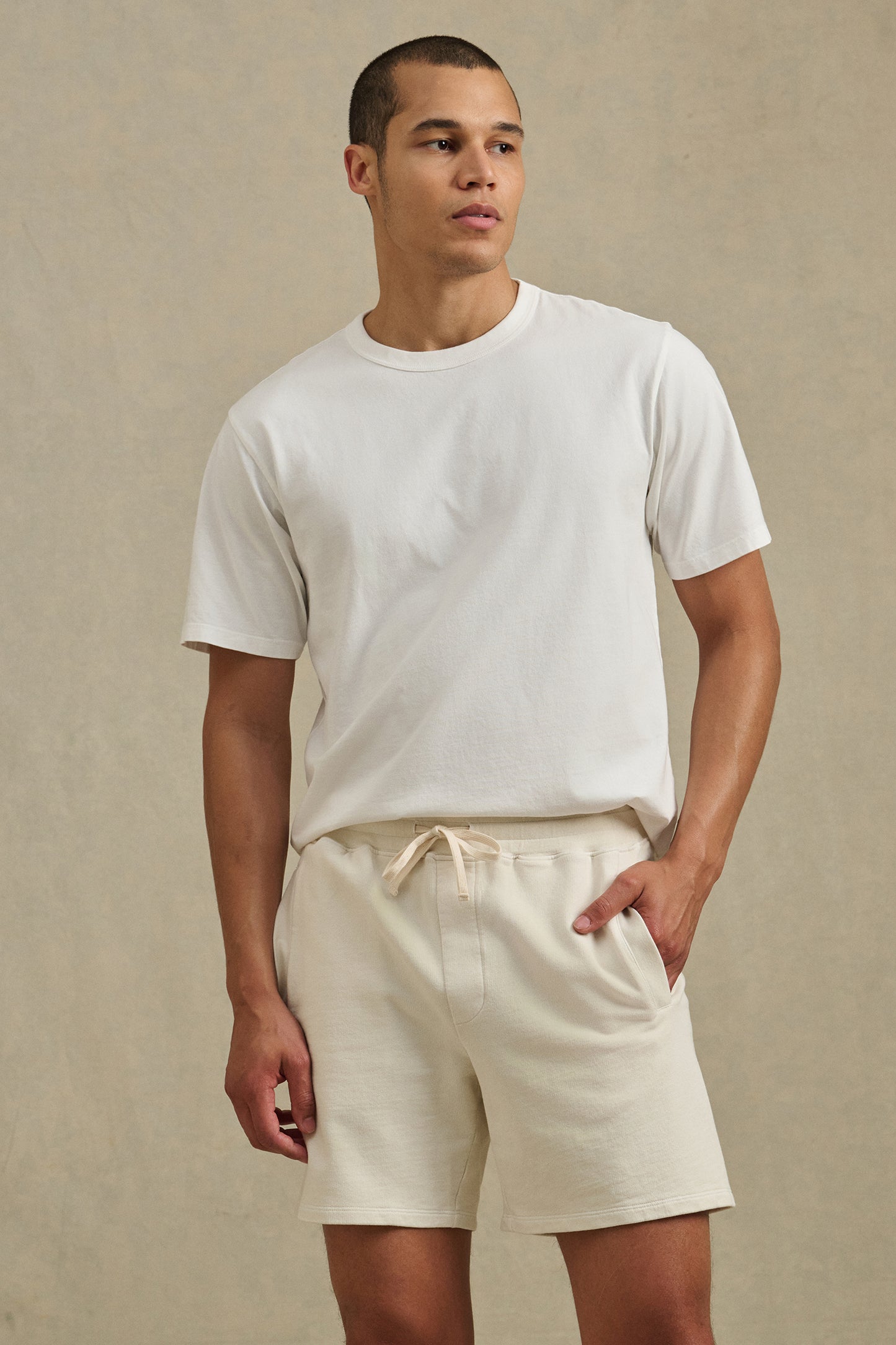 Velvet By Graham & Spencer - Men - Ecru Boslow Short