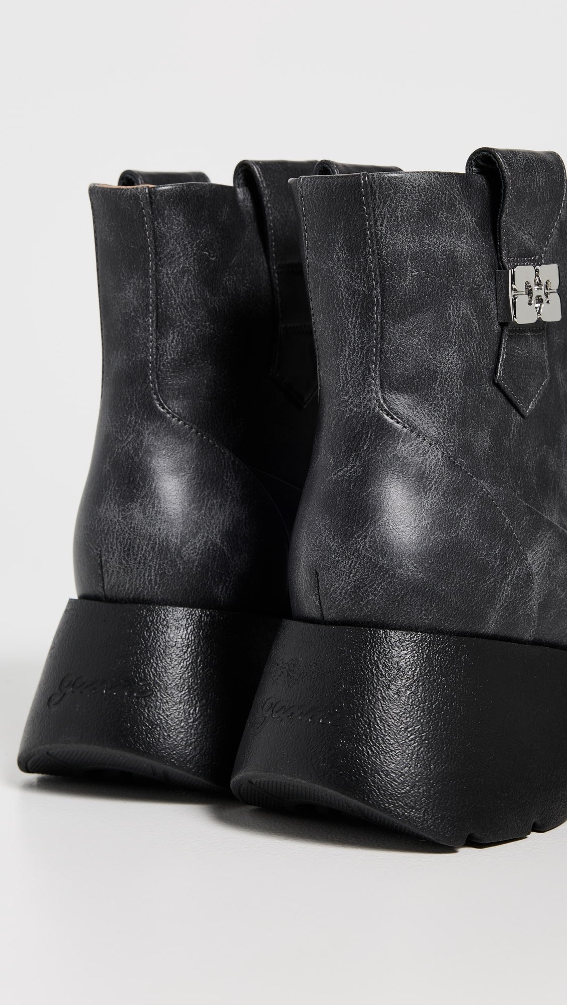 Ganni - Women - Vintage Kat Low Boot Vintage