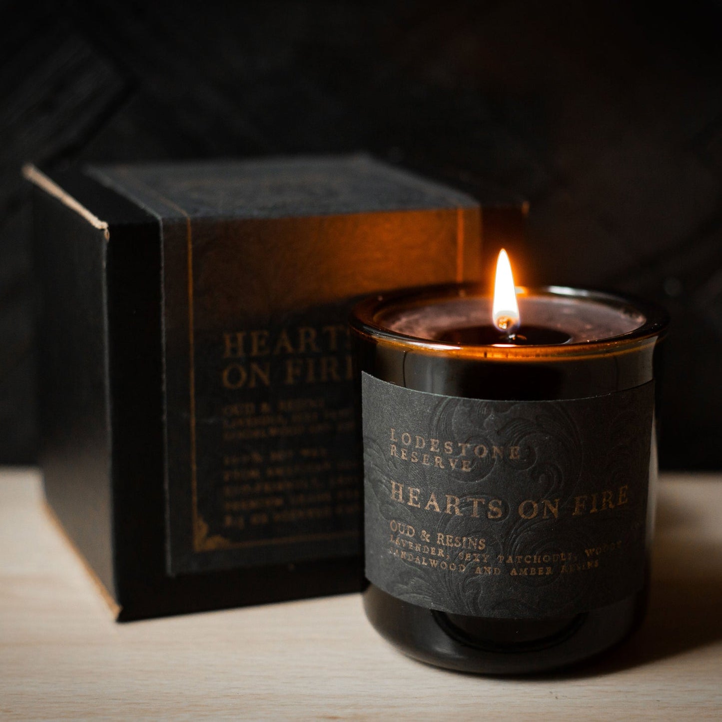 Lodestone Candles - Hearts On Fire Candle