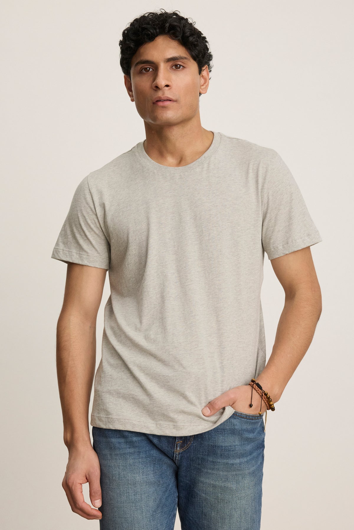 Velvet Tees - Men - Heather Grey Billy Tee