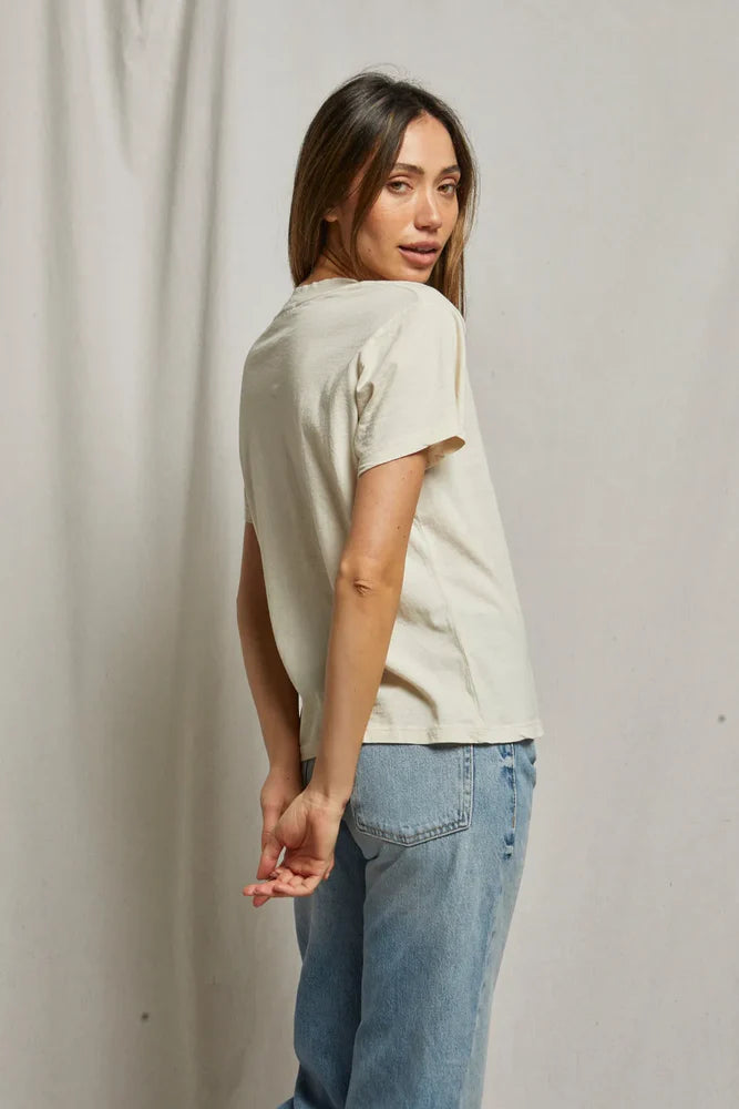 Perfect White Tee - Women - Sugar Hendrix V- Neck Tee
