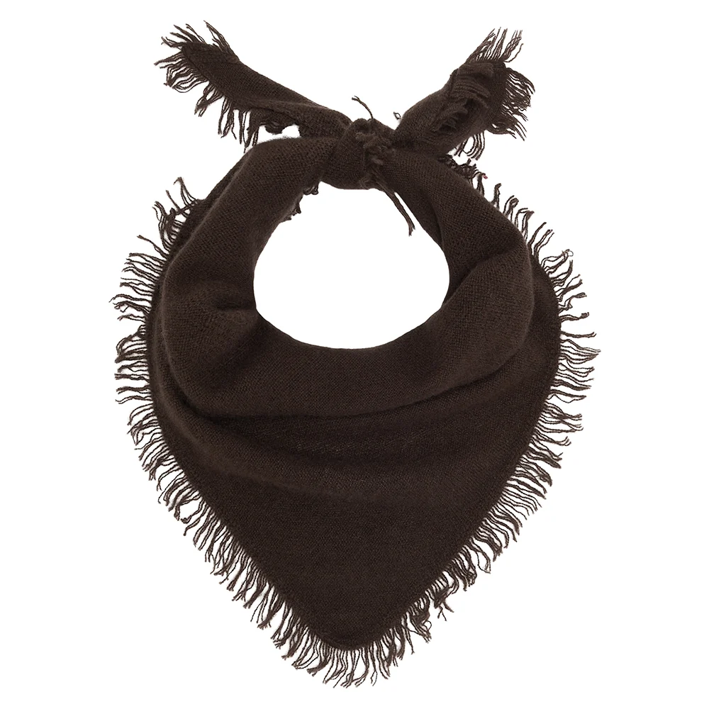 Jumper 1234 - Women  Distressed Triangle Scarf