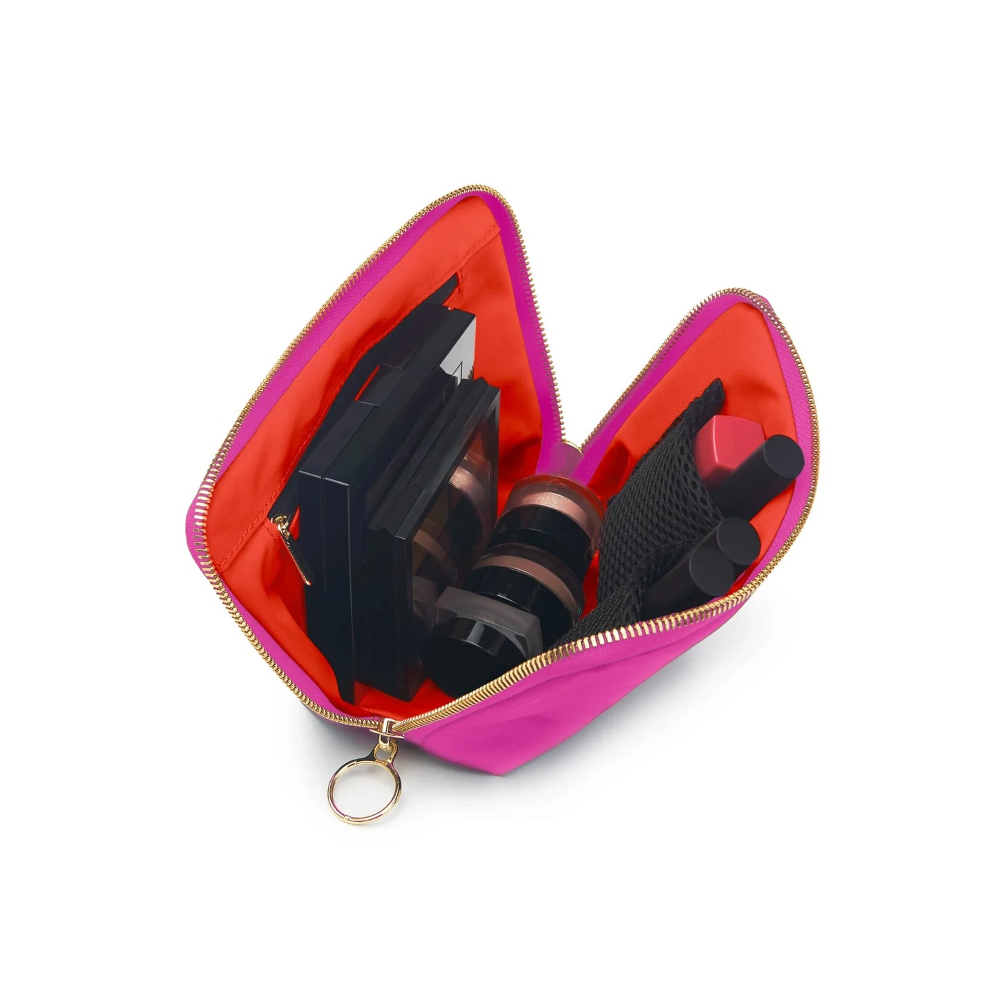 KUSSHI Everyday Makeup Bag -  Small Cosmetic Bag,