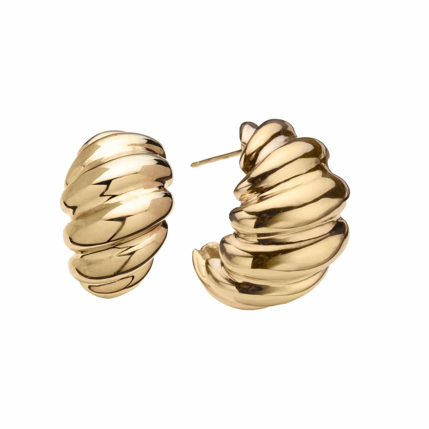 Jennifer Zeuner - Gold Perla 1" Earrings