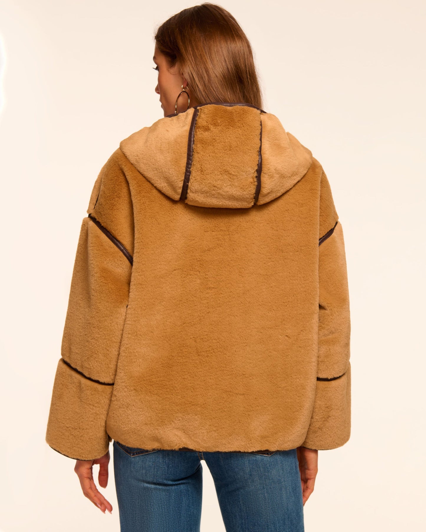 Ramy Brook - Women - Camel Lucy Faux Fur Coat