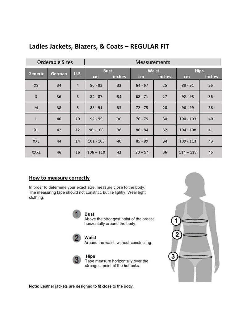 Mauritius Leather - Women -  Black Breana Leather Jacket