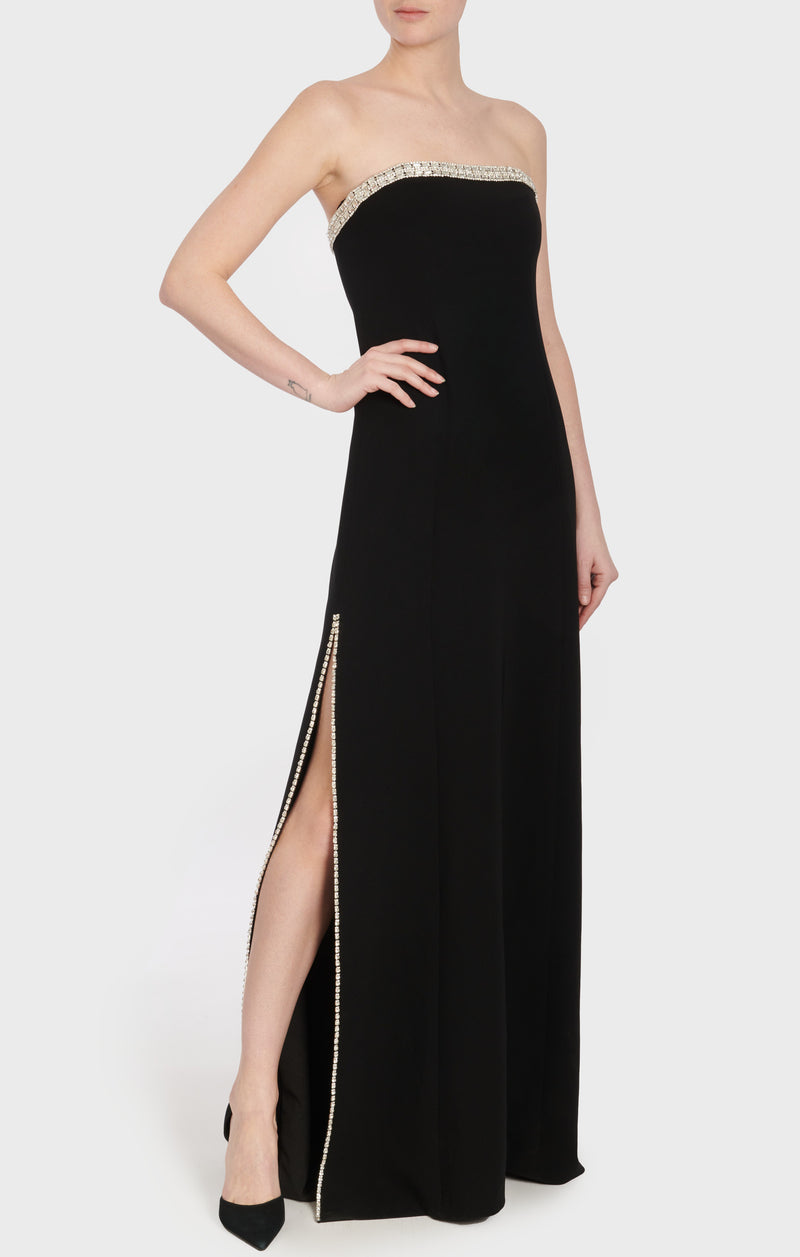 Cinq A Sept - Women - Black Embroidered Collins Gown