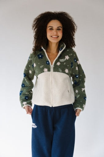 Happy Camp3R - Women - Sage Garden Macie Sherpa Jacket
