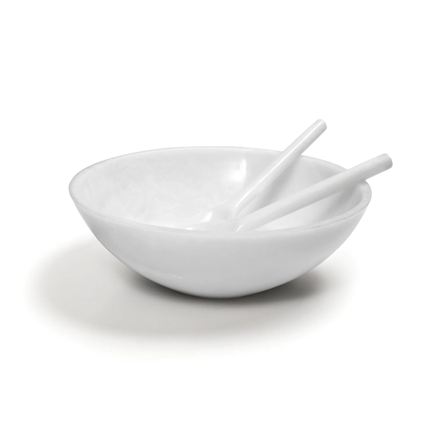 Inspired Generation - White Swirl EveryWare Resin Bowl