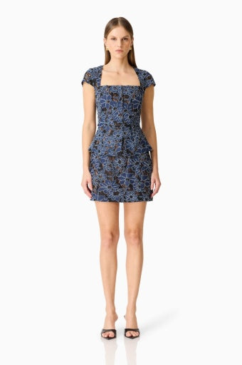 ELLIATT - Women Blue/Nude Edellie Denim Skirt