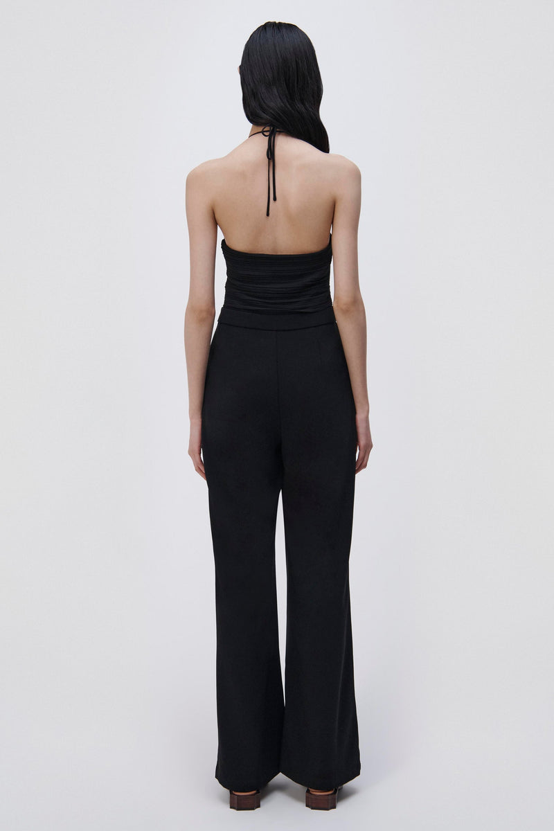 Simkhai - Women - Black Gala Plisse Cut Out Jumpsuit