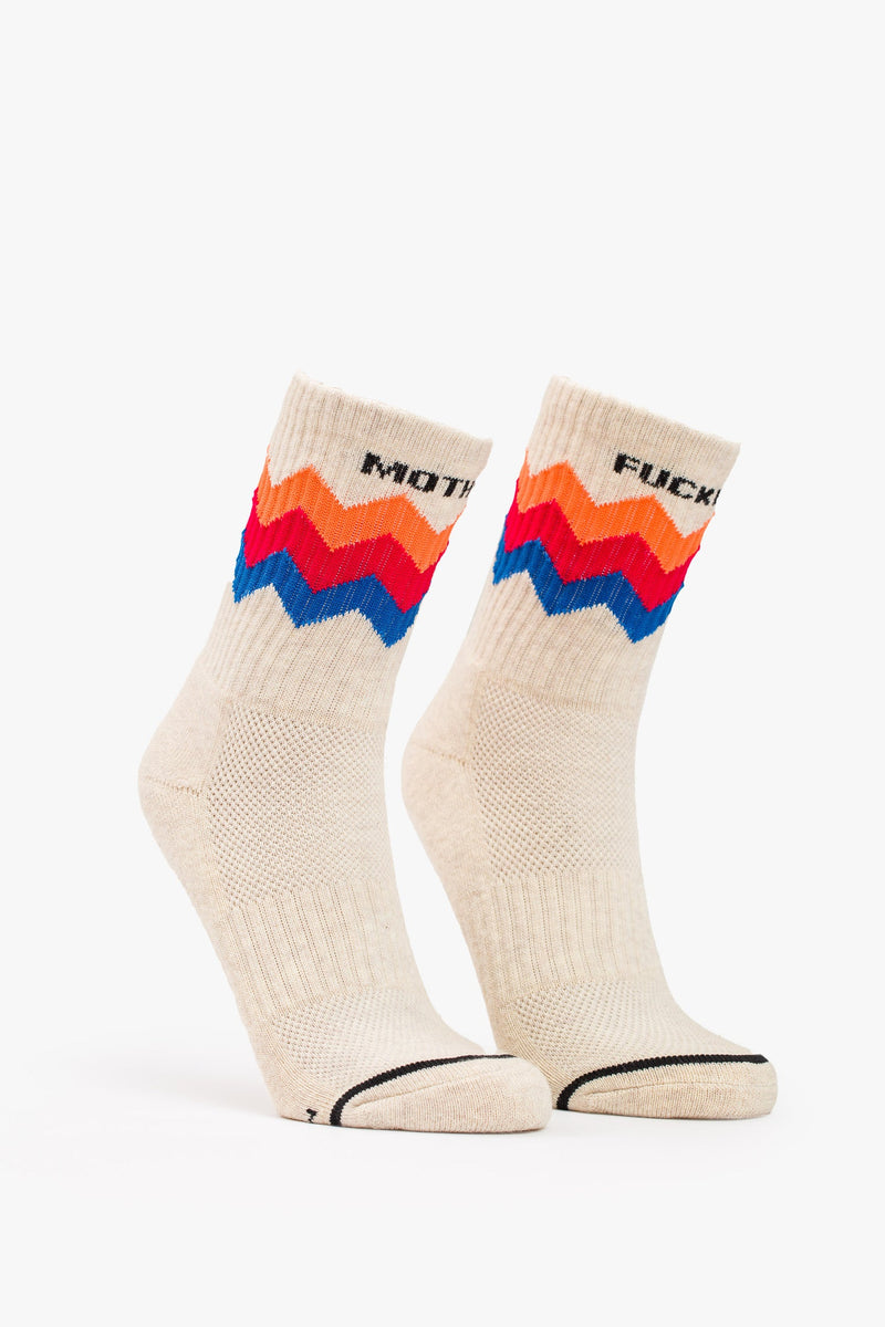 MOTHER - Women - MF Zig Zag Baby Steps Socks