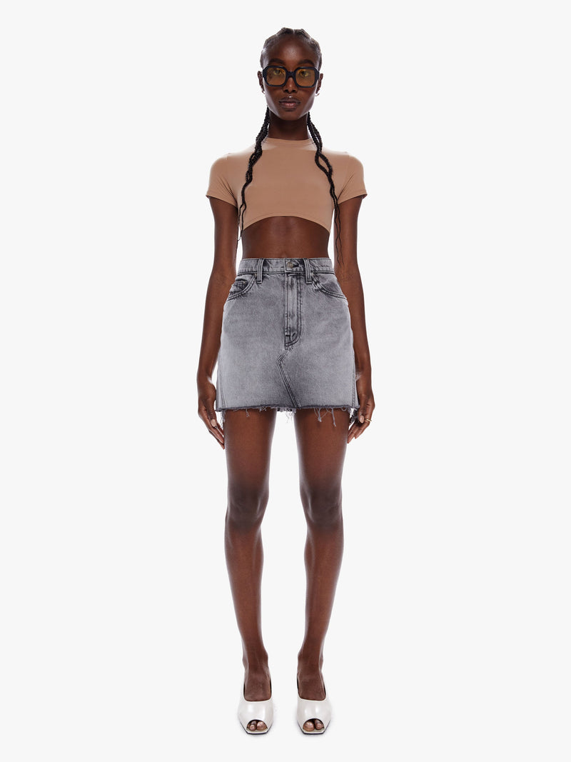 MOTHER - Women - One Bite Per Night SNACKS! High Waisted Wedge Micro Skirt