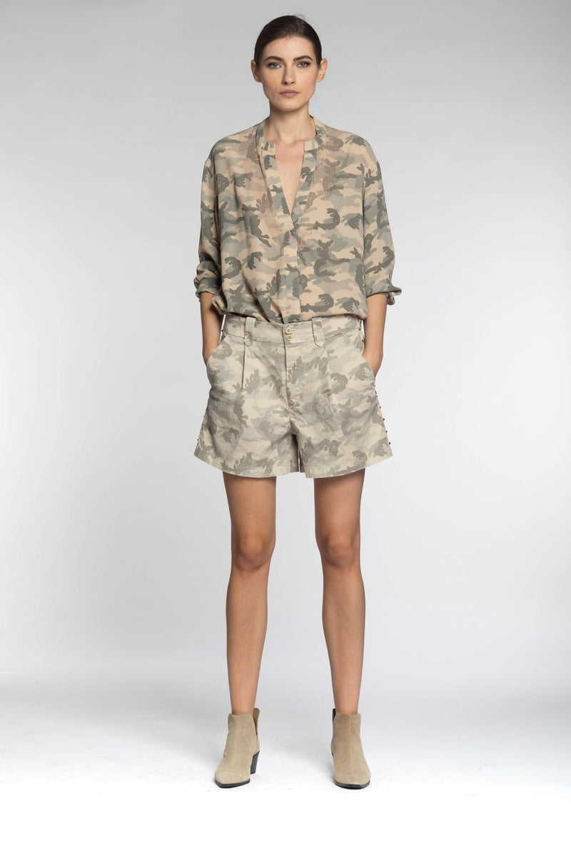 Emily Chino Bermuda Relaxed Shorts