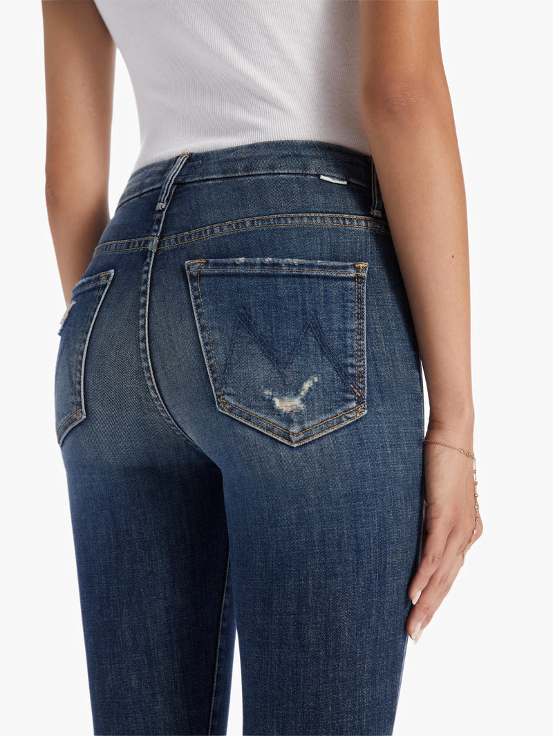 Guys N Gals Mother Denim High Waisted Looker Ankle Fray