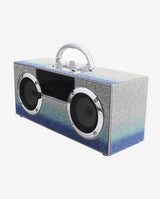 Mini Ombre Bling Boombox With Phone Holder