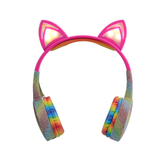 xGuys N Gals Trend Tech Kiddy Ears Rainbow Bluetooth Headphones