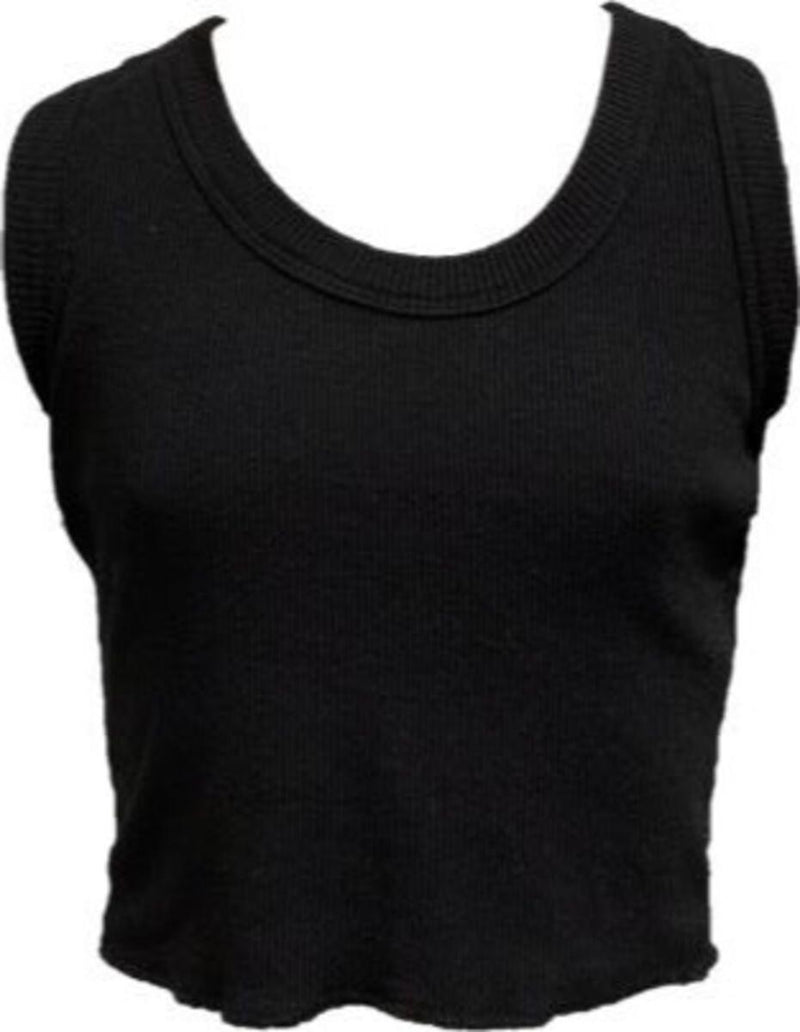 Racer Back Ribbed Tank Top