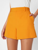 Frame  - Women - Nectarine High Rise Trouser Short